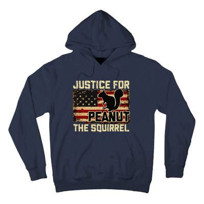 Justice For Peanut The Squirrel Peanut Squirrel Wanted Tall Hoodie