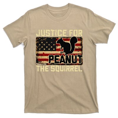 Justice For Peanut The Squirrel Peanut Squirrel Wanted T-Shirt