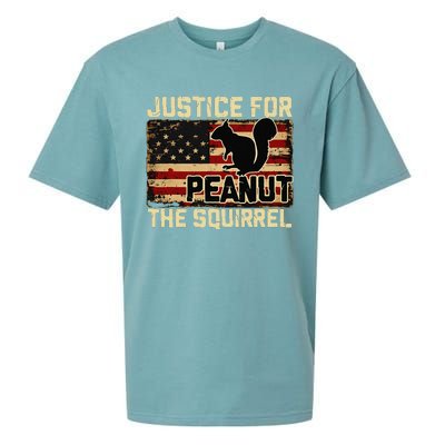 Justice For Peanut The Squirrel Peanut Squirrel Wanted Sueded Cloud Jersey T-Shirt