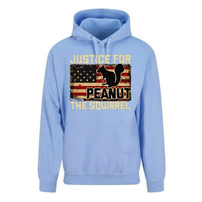 Justice For Peanut The Squirrel Peanut Squirrel Wanted Unisex Surf Hoodie