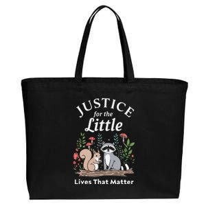 Justice For Peanut The Squirrel – Christmas Xmas Support Art Cotton Canvas Jumbo Tote