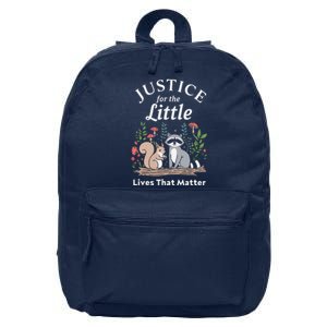 Justice For Peanut The Squirrel – Christmas Xmas Support Art 16 in Basic Backpack