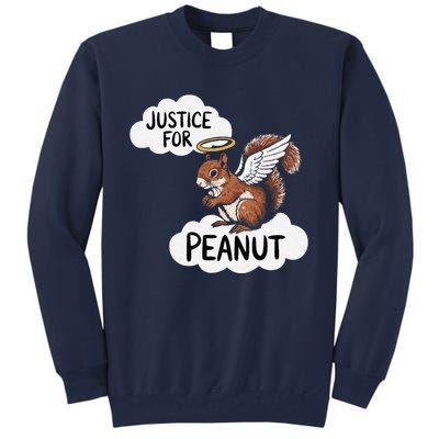 Justice For Peanut The Squirrel Tall Sweatshirt