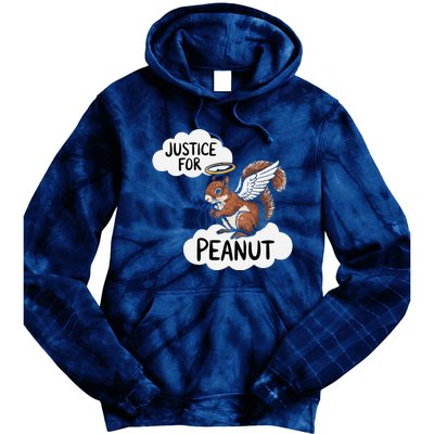 Justice For Peanut The Squirrel Tie Dye Hoodie