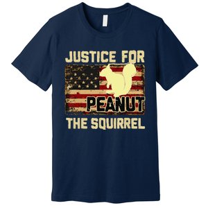 Justice For Peanut The Squirrel Peanut Squirrel Premium T-Shirt