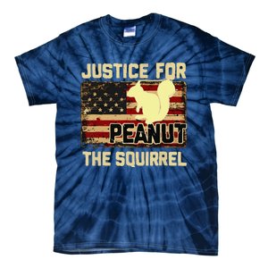 Justice For Peanut The Squirrel Peanut Squirrel Tie-Dye T-Shirt