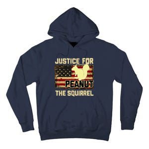 Justice For Peanut The Squirrel Peanut Squirrel Tall Hoodie