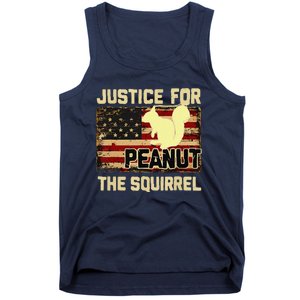 Justice For Peanut The Squirrel Peanut Squirrel Tank Top