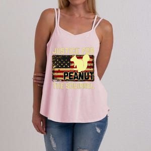 Justice For Peanut The Squirrel Peanut Squirrel Women's Strappy Tank