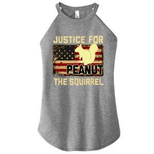 Justice For Peanut The Squirrel Peanut Squirrel Women's Perfect Tri Rocker Tank