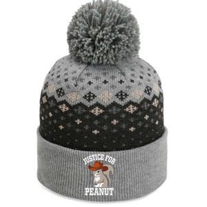 Justice For Peanut The Squirrel 2024 The Baniff Cuffed Pom Beanie