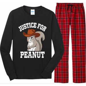 Justice For Peanut The Squirrel 2024 Long Sleeve Pajama Set