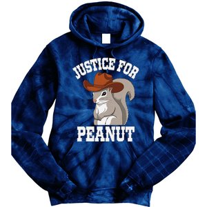 Justice For Peanut The Squirrel 2024 Tie Dye Hoodie