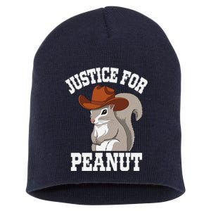 Justice For Peanut The Squirrel 2024 Short Acrylic Beanie