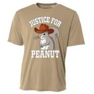 Justice For Peanut The Squirrel 2024 Cooling Performance Crew T-Shirt