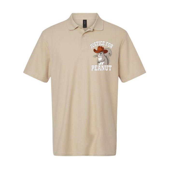 Justice For Peanut The Squirrel 2024 Softstyle Adult Sport Polo