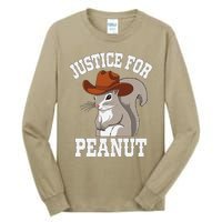 Justice For Peanut The Squirrel 2024 Tall Long Sleeve T-Shirt