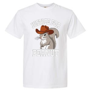 Justice For Peanut The Squirrel 2024 Garment-Dyed Heavyweight T-Shirt