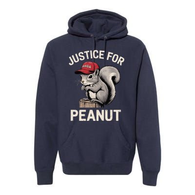 Justice For Peanut The Squirrels 2024 Premium Hoodie