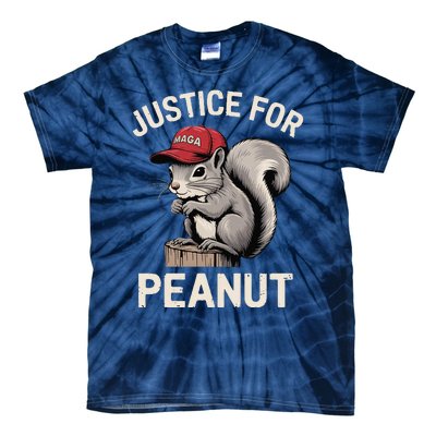 Justice For Peanut The Squirrels 2024 Tie-Dye T-Shirt