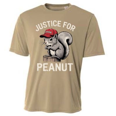 Justice For Peanut The Squirrels 2024 Cooling Performance Crew T-Shirt