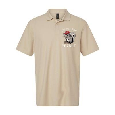 Justice For Peanut The Squirrels 2024 Softstyle Adult Sport Polo