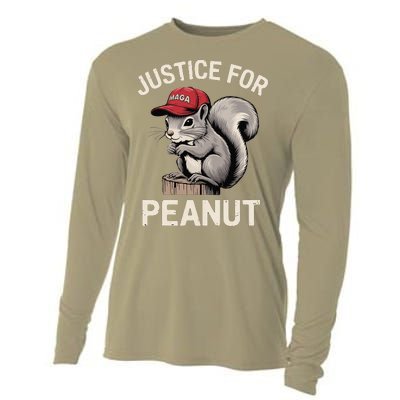 Justice For Peanut The Squirrels 2024 Cooling Performance Long Sleeve Crew