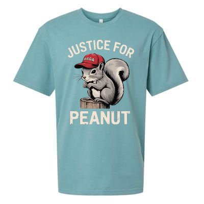 Justice For Peanut The Squirrels 2024 Sueded Cloud Jersey T-Shirt