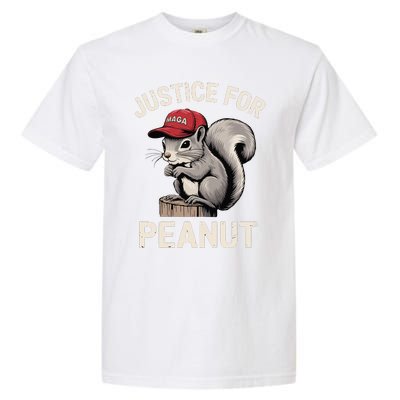 Justice For Peanut The Squirrels 2024 Garment-Dyed Heavyweight T-Shirt