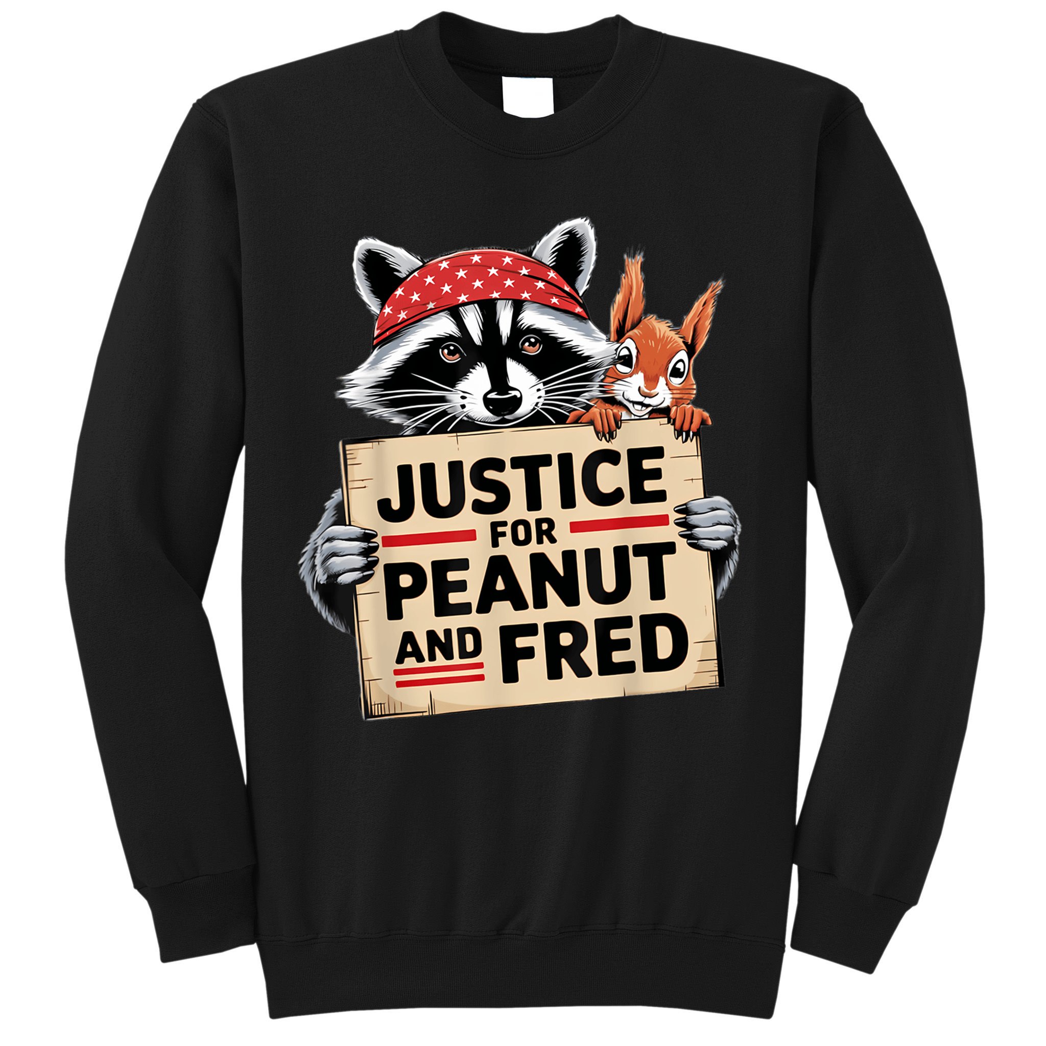 Justice For Peanut And Fred Animal Rights Protest Sweatshirt