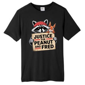 Justice For Peanut And Fred Animal Rights Protest Tall Fusion ChromaSoft Performance T-Shirt