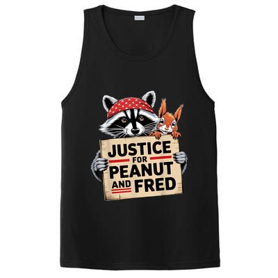 Justice For Peanut And Fred Animal Rights Protest PosiCharge Competitor Tank