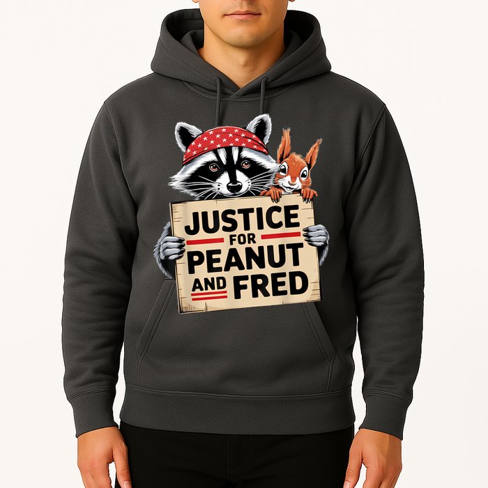 Justice For Peanut And Fred Animal Rights Protest Hoodie