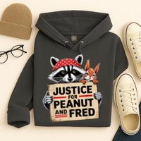 Justice For Peanut And Fred Animal Rights Protest Hoodie