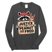 Justice For Peanut And Fred Animal Rights Protest Long Sleeve Shirt