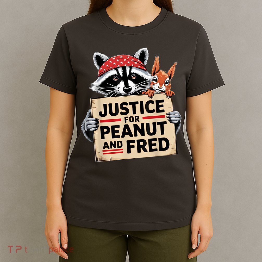 Justice For Peanut And Fred Animal Rights Protest T-Shirt