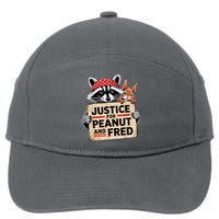 Justice For Peanut And Fred Animal Rights Protest 7-Panel Snapback Hat