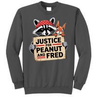 Justice For Peanut And Fred Animal Rights Protest Tall Sweatshirt