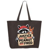 Justice For Peanut And Fred Animal Rights Protest 25L Jumbo Tote