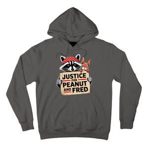 Justice For Peanut And Fred Animal Rights Protest Tall Hoodie