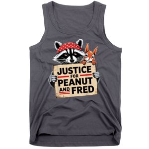 Justice For Peanut And Fred Animal Rights Protest Tank Top