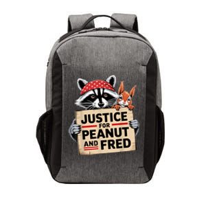 Justice For Peanut And Fred Animal Rights Protest Vector Backpack