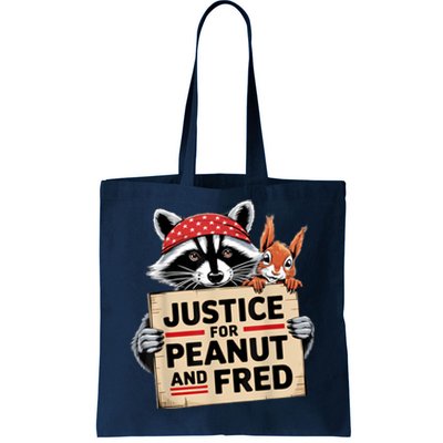 Justice For Peanut And Fred Animal Rights Protest Tote Bag