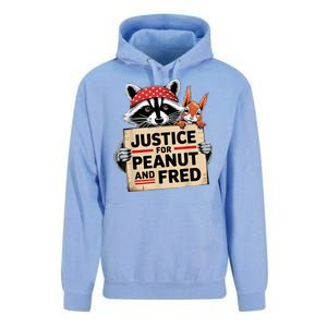 Justice For Peanut And Fred Animal Rights Protest Unisex Surf Hoodie