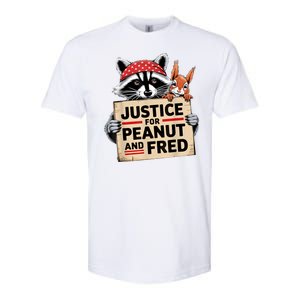 Justice For Peanut And Fred Animal Rights Protest Softstyle CVC T-Shirt