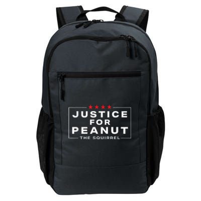 Justice For Peanut The Squirrel Funny Peanut Squirrel Daily Commute Backpack