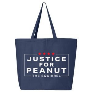 Justice For Peanut The Squirrel Funny Peanut Squirrel 25L Jumbo Tote