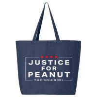 Justice For Peanut The Squirrel Funny Peanut Squirrel 25L Jumbo Tote