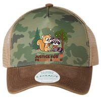 Justice For Peanut The Squirrel And Fred The Raccon Legacy Tie Dye Trucker Hat