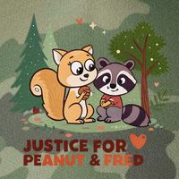 Justice For Peanut The Squirrel And Fred The Raccon Legacy Tie Dye Trucker Hat